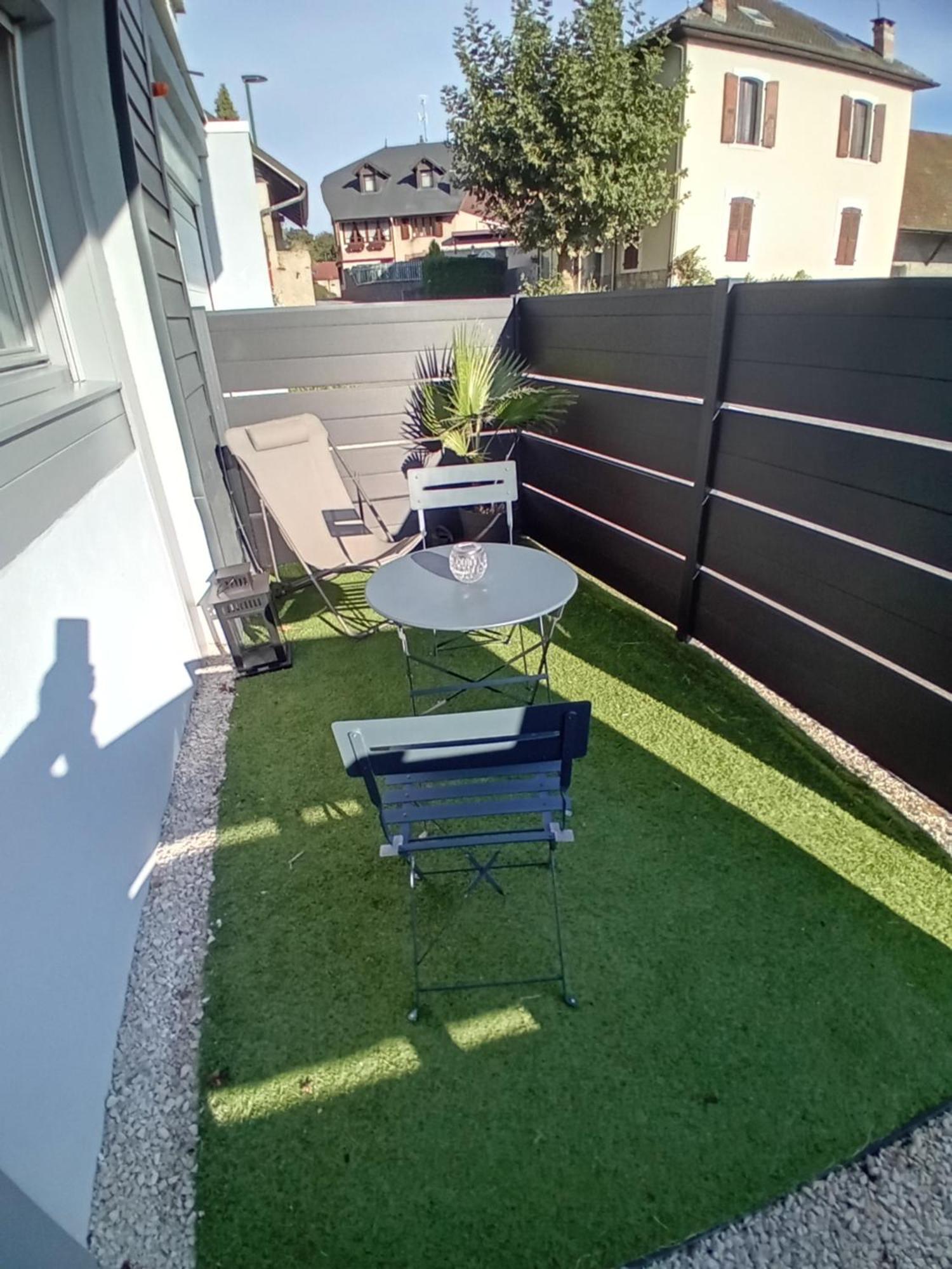 Appart Paisible, Propre Et Accueillant Pers-Jussy Exterior foto
